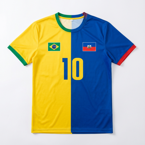 Haiti X Brasil Celebration Shirt